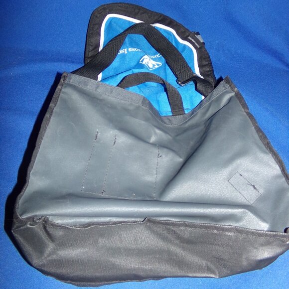 Vintage Waste Connections Carry All Bag w/Over the Shoulder Strap & Phone Pocket - Picture 4 of 5